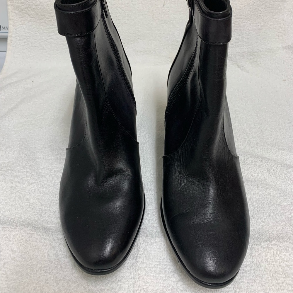 Antonio Melani Leather Booties